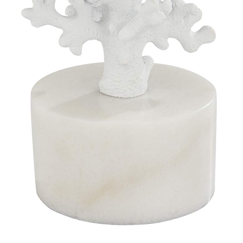 Image 7 360 Lighting Avery 29 1/2" White Faux Coral Table Lamps Set of 2 more views