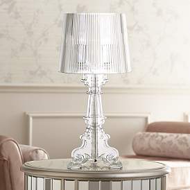 Image2 of 360 Lighting Baroque 20" High Clear Acrylic Accent Table Lamp