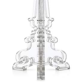 Image5 of 360 Lighting Baroque 20" High Clear Acrylic Accent Table Lamp more views