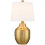 360 Lighting Becca 22" High Urn Brass Finish Table Lamps Set of 2