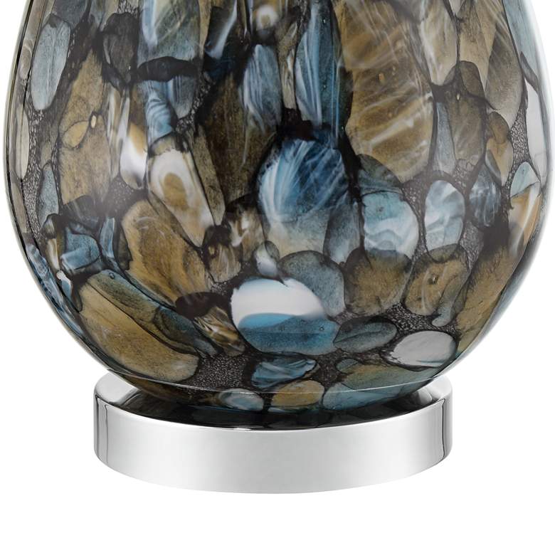 Image 5 360 Lighting Beekman 13 1/2" High Art Glass Accent Lamp more views