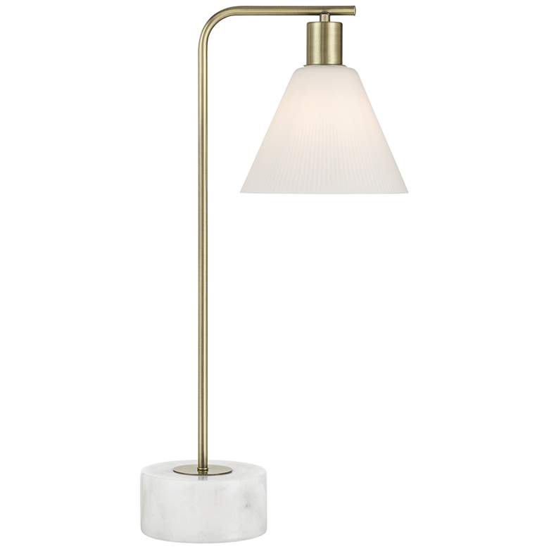 Image 2 360 Lighting Bella 24 1/2" High Brass 1-Light Table Lamp