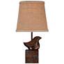 360 Lighting Birdie Moderne 15 1/2" Accent Table Lamps Set of 2