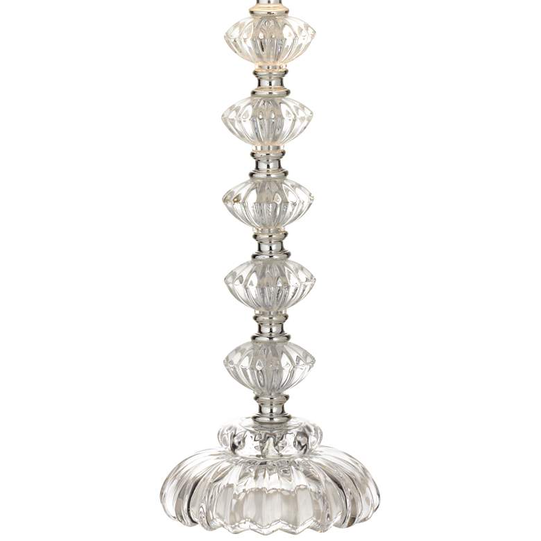 Image 5 360 Lighting Bohemian 21" High Clear Stacked Glass Table Lamp more views