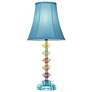 5_360 Lighting Bohemian 21" High Stacked Glass Table Lamps Set of 2 more views