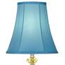 3_360 Lighting Bohemian 21" Teal Blue and Stacked Glass Lamp with Dimmer more views