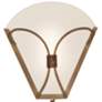 360 Lighting Bow-Tie 12" High Deco Luxe Plug-in Wall Lights Set of 2