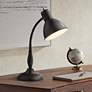 Thumbnail1 of 360 Lighting Breck 17" Traditional Bronze Flex Arm Gooseneck Desk Lamp
