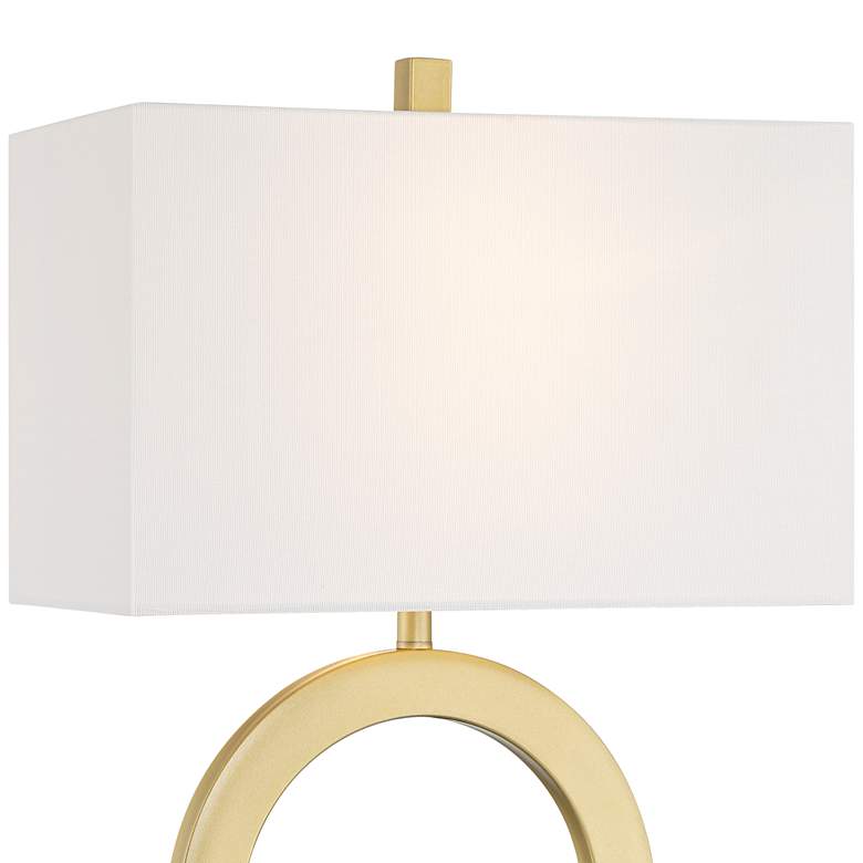Image 4 360 Lighting Bryce 24 3/4 inch High Gold Ring Table Lamp more views