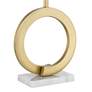 360 Lighting Bryce 24 3/4" High Gold Ring Table Lamp