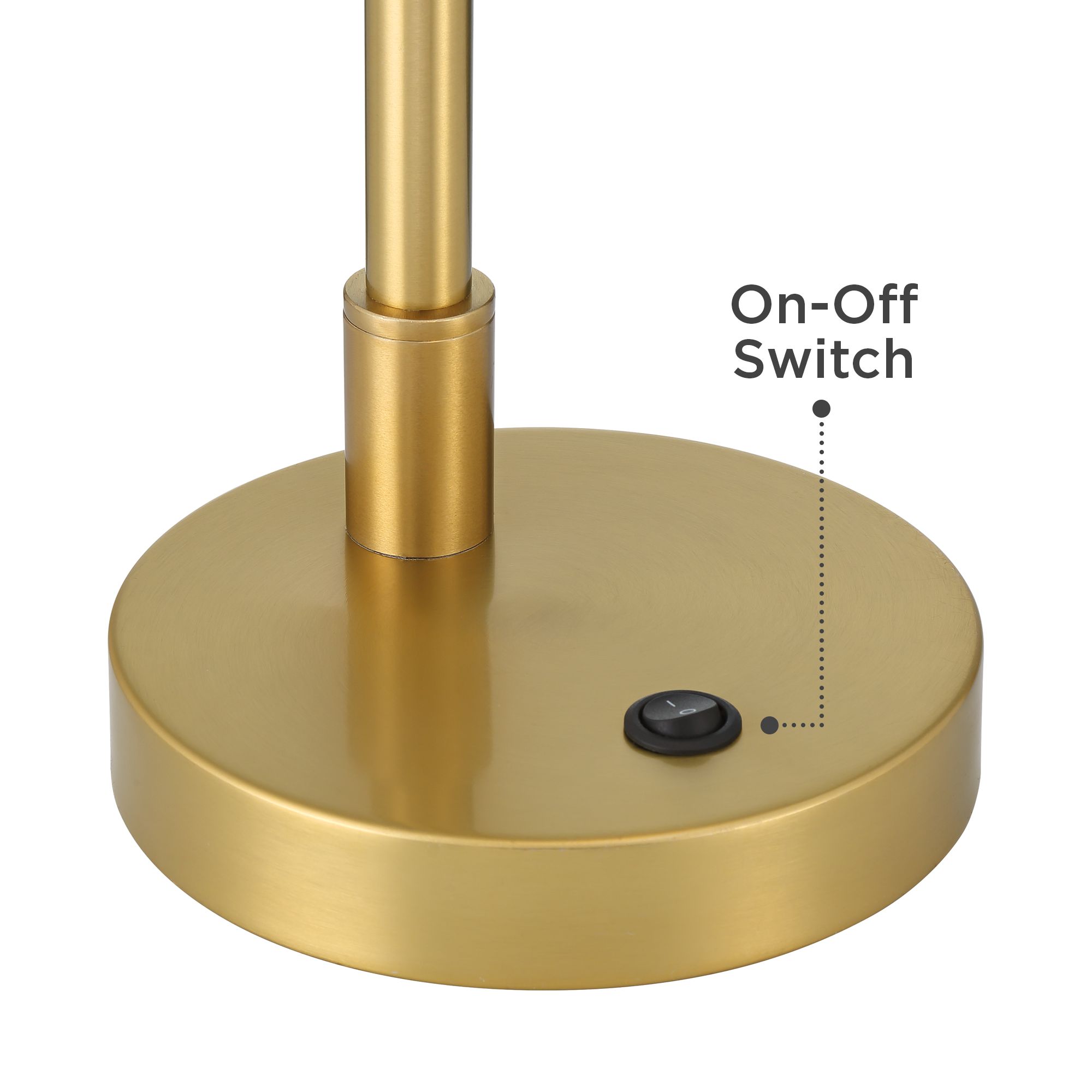 Watch A Video About the 360 Lighting Brynn Cone Shade and Brass Dual USB Lamp