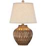 360 Lighting Buckhead 22" High Bronze Accent Urn Table Lamp