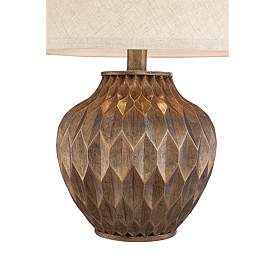 Image5 of 360 Lighting Buckhead 22" High Bronze Accent Urn Table Lamp more views