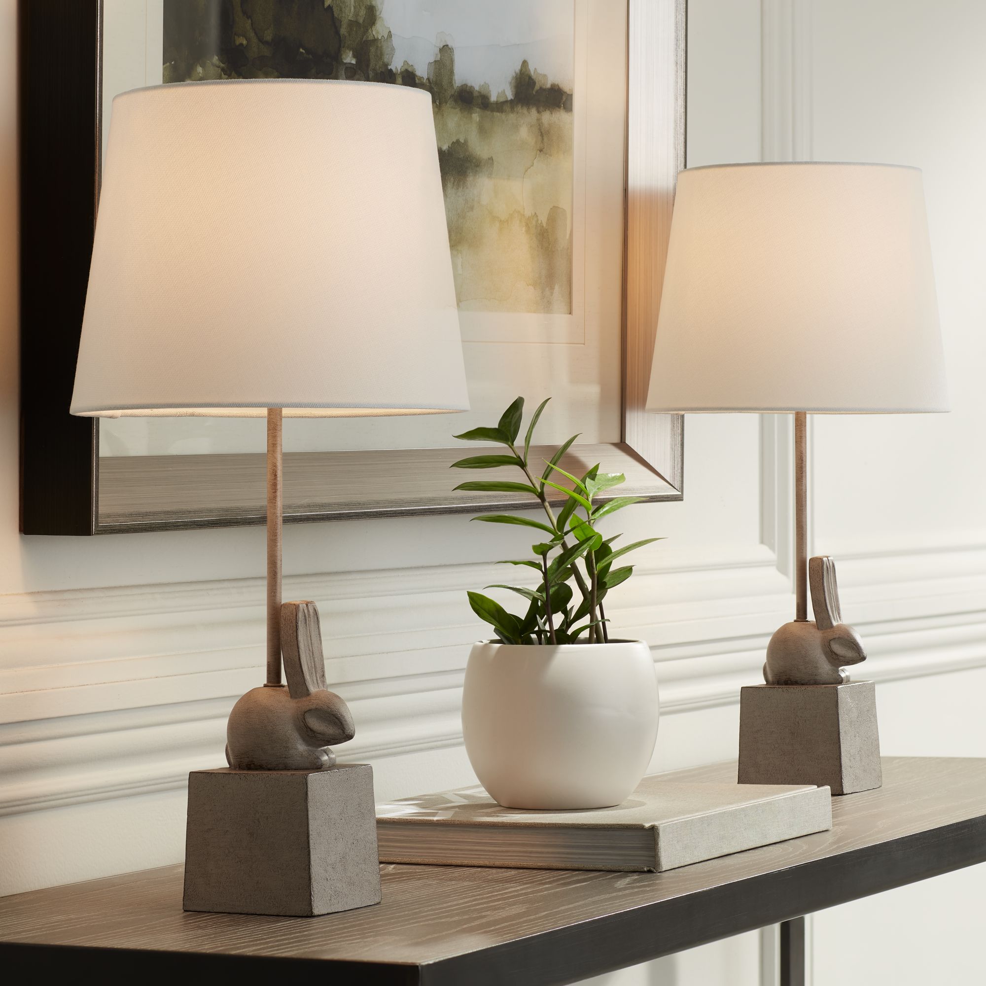 End table lamps cheap set of 2