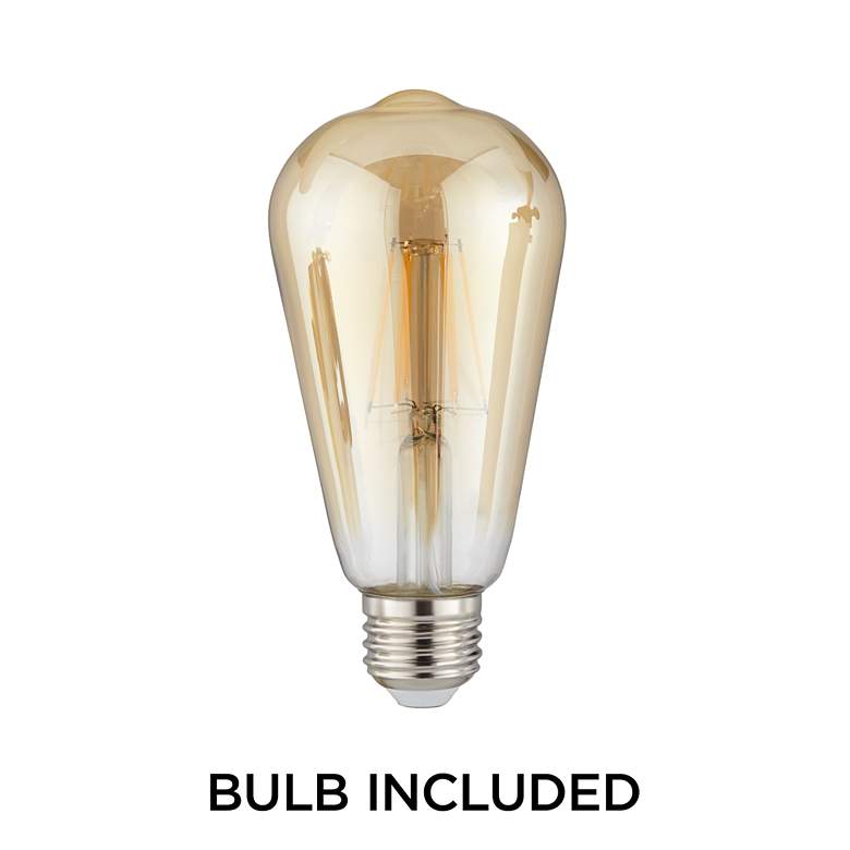 Image 7 360 Lighting Burke 10 3/4" High Bronze and Warm Brass LED Wall Sconce more views