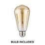 360 Lighting Burke 10 3/4" High Bronze and Warm Brass LED Wall Sconce