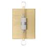5_360 Lighting Cabo 14 1/2" Linen and Rope 2-Light Wall Sconce more views
