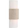 Watch a Video About the 360 Lighting Cabo 14 1/2" Linen and Rope 2-Light Wall Sconce