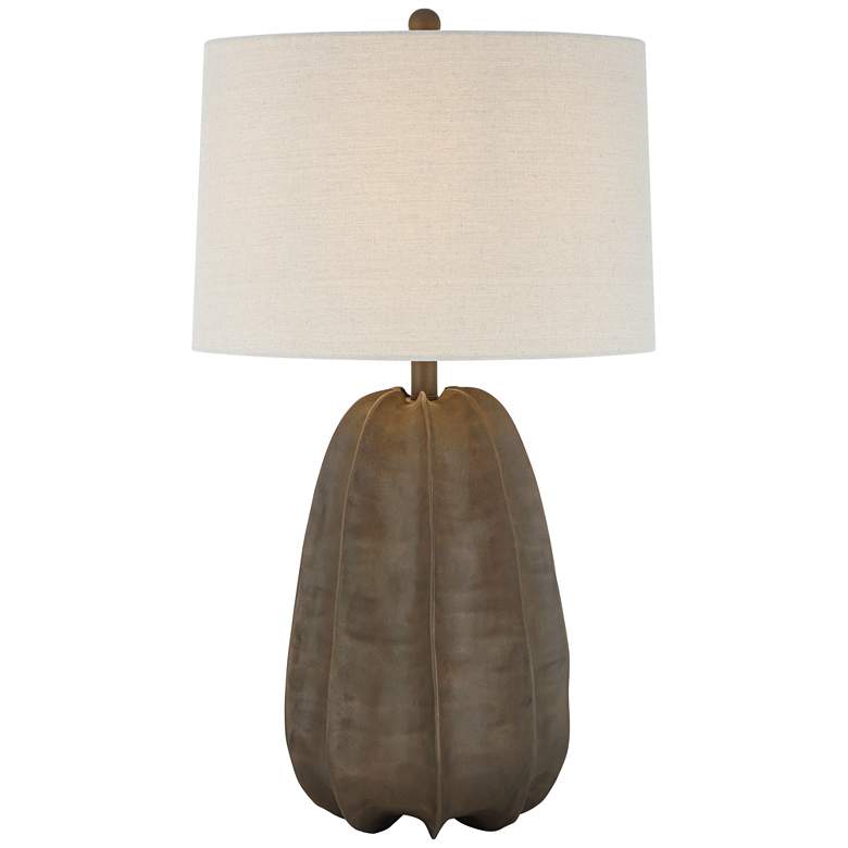 Image 2 360 Lighting Calabasa 30" High Chocolate Brown Modern Table Lamp