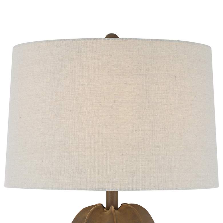 Image 3 360 Lighting Calabasa 30" High Chocolate Brown Modern Table Lamp more views