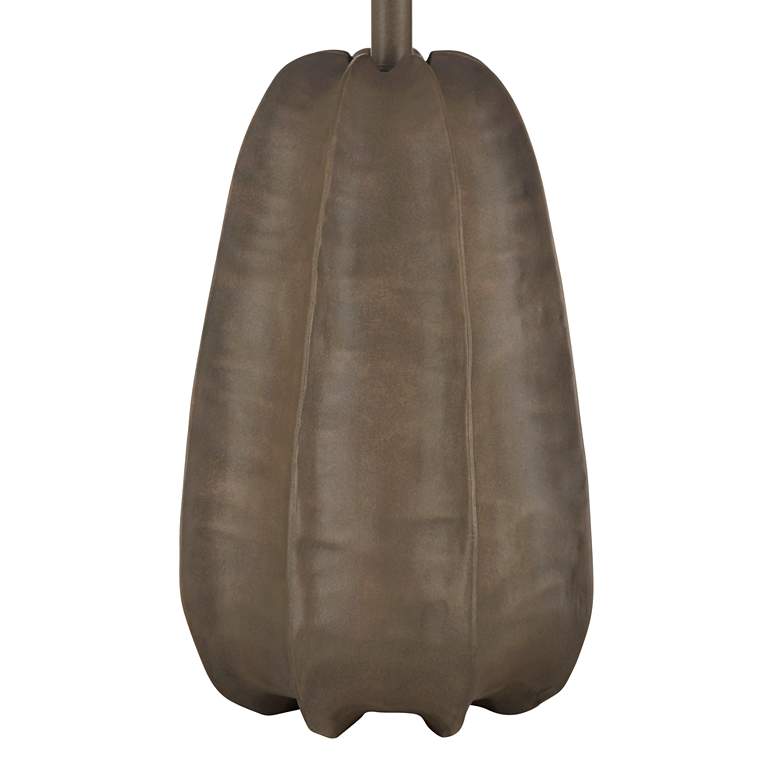 Image 7 360 Lighting Calabasa 30" High Chocolate Brown Modern Table Lamp more views