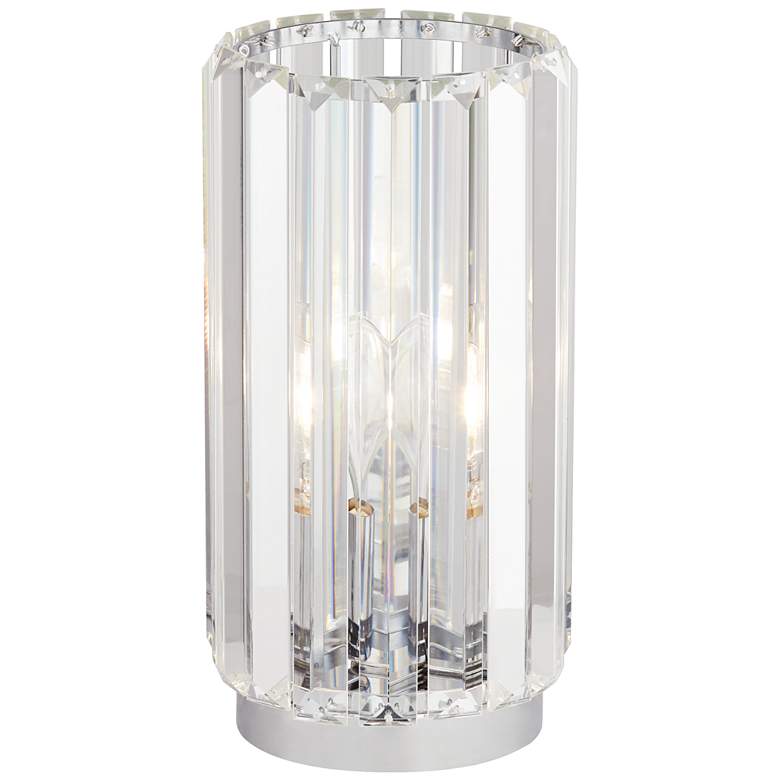 Image 2 360 Lighting Caledan 10 1/2" High Crystal Accent Table Lamp