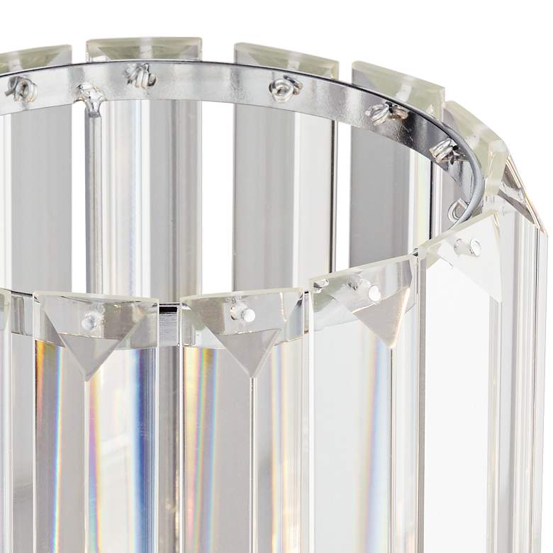 Image 4 360 Lighting Caledan 10 1/2" High Crystal Accent Table Lamp more views