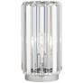 360 Lighting Caledan 10 1/2" High Crystal Accent Table Lamp
