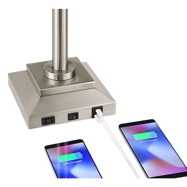 Image 5 360 Lighting Camber 28" Workstation Swing Arm Outlet and USB Desk Lamp more views