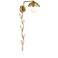 360 Lighting Camila Glass Globe Plug-In Wall Lamp with Cord Cover