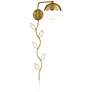 4_360 Lighting Camila Glass Globe Plug-In Wall Lamp with Cord Cover more views
