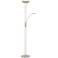 360 Lighting Canby 72" LED Torchiere Floor Lamp with Reading Light