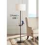 360 Lighting Caper 60 1/2" Bronze Table Floor Lamp with USB and Outlet in scene