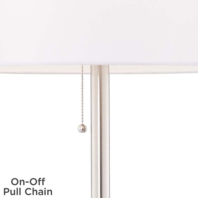 Image 6 360 Lighting Caper 60 1/2" Tray Table USB Floor Lamps Set of 2 more views