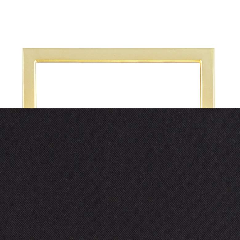 Image 3 360 Lighting Carl 24 3/4" Black and Gold Rectangle Table Lamp more views