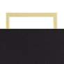 360 Lighting Carl 24 3/4" Black and Gold Rectangle Table Lamp