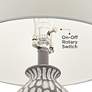360 Lighting Carlton  28 1/4" Gray Wash Modern Table Lamps Set of 2 in scene