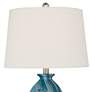 3_360 Lighting Carlton 28" Blue Table Lamps Set of 2 with Smart Sockets more views