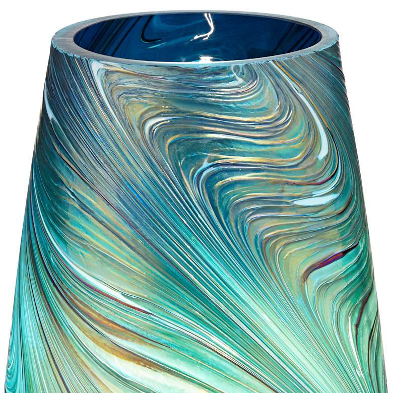 Image 3 360 Lighting Carmen 12.5" High Art Glass Accent Lamps Set of 2 more views
