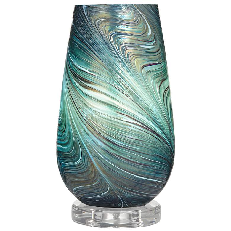 Image 7 360 Lighting Carmen 12.5" High Art Glass Accent Lamps Set of 2 more views