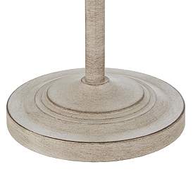 Image5 of 360 Lighting Carter Beige and Cream 3-Piece Floor and Table Lamp Set more views