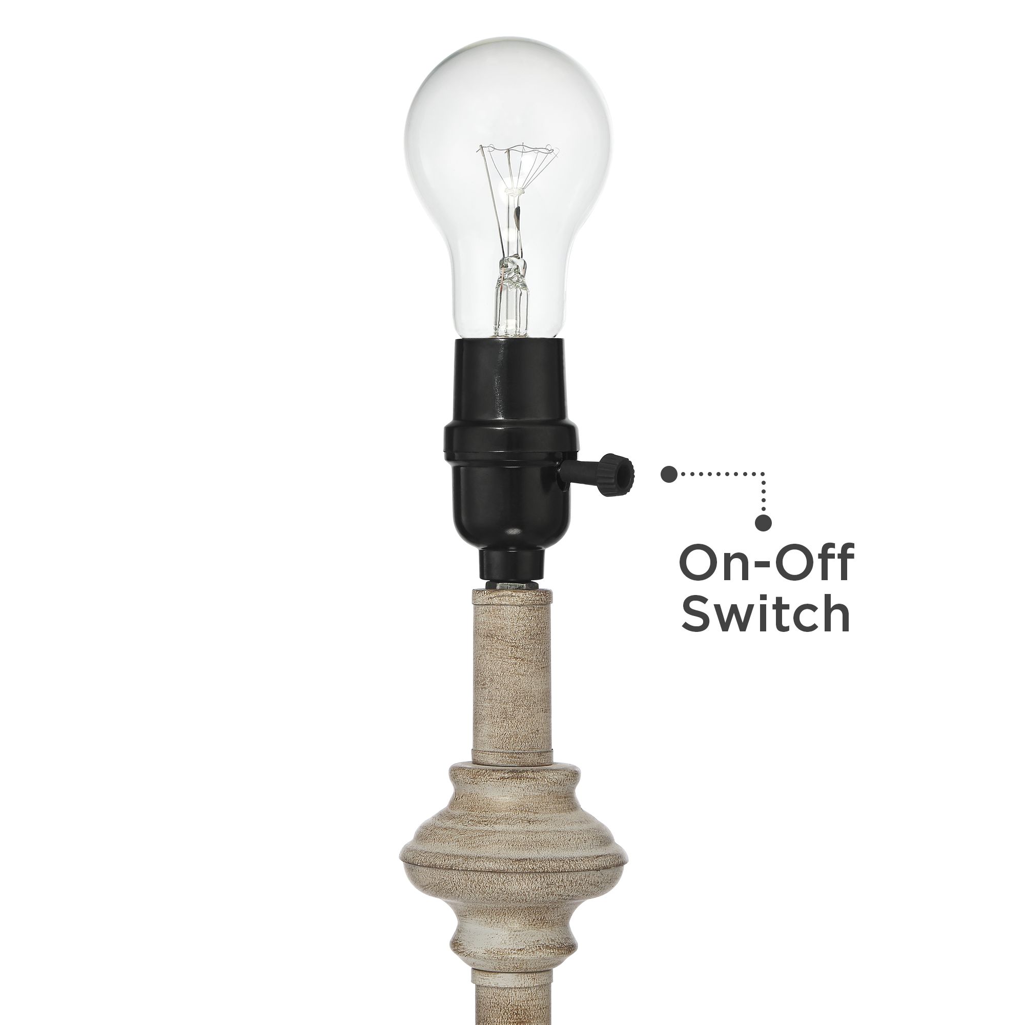 360 Lighting Carter Beige and Cream 3-Piece Floor and Table Lamp Set