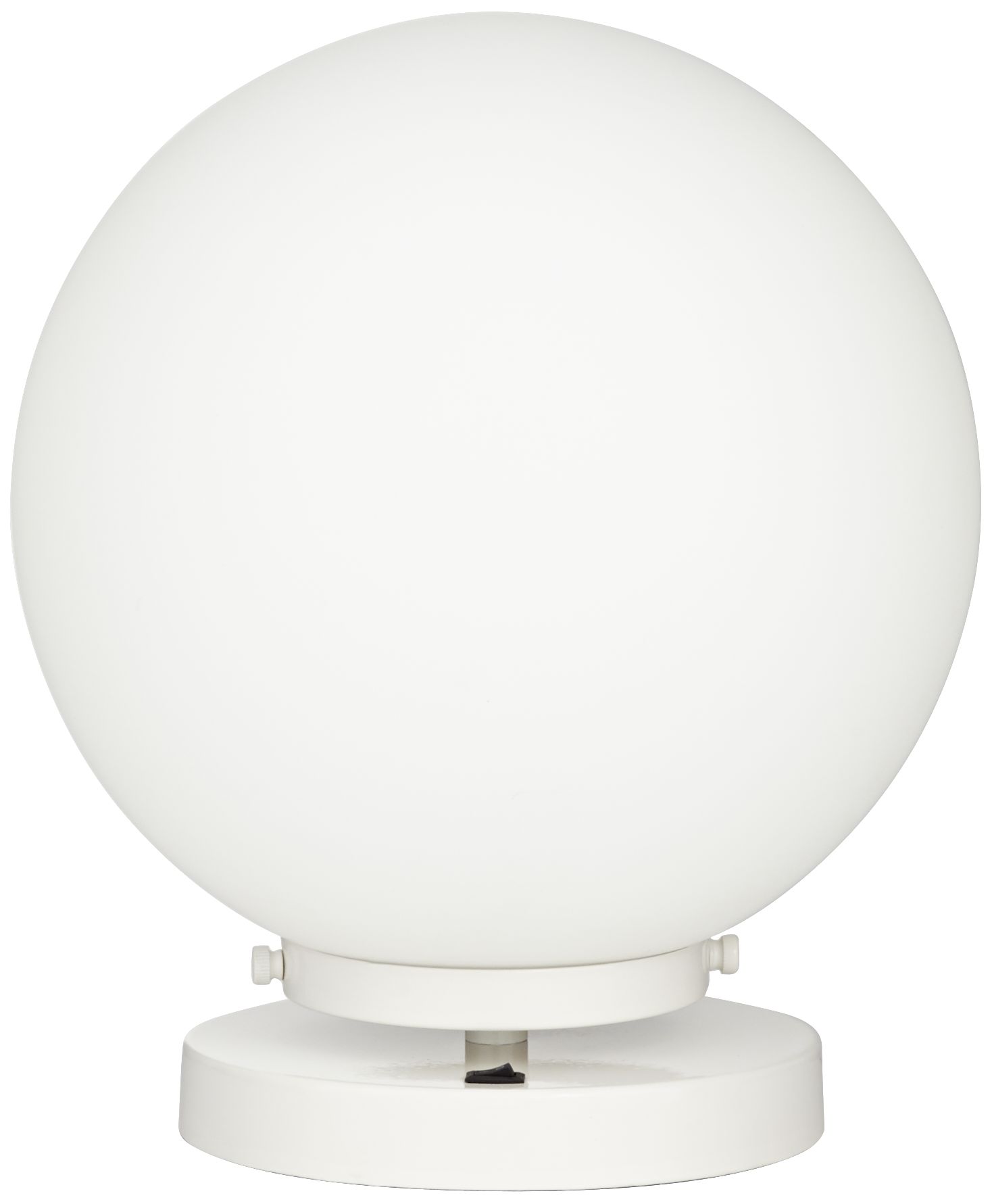 360 Lighting Casper 11 1/2" High White Globe Accent Lamp