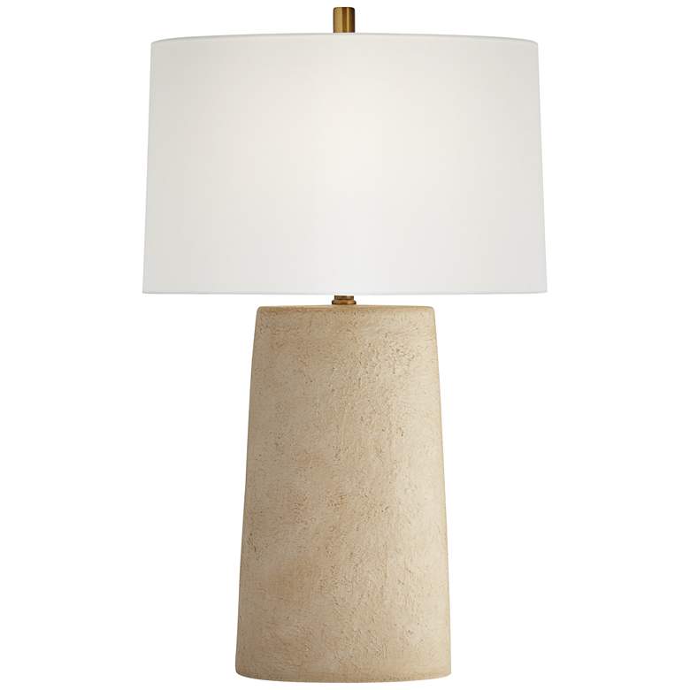Image 2 360 Lighting Castel 29 1/2 inch High Sand Finish Rustic Modern Table Lamp