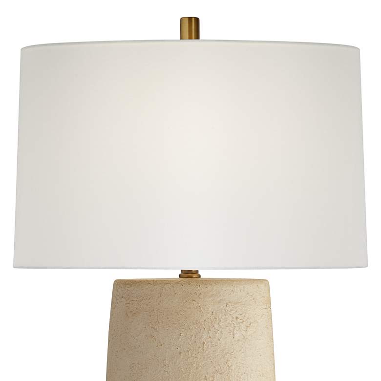 Image 4 360 Lighting Castel 29 1/2 inch High Sand Finish Rustic Modern Table Lamp more views