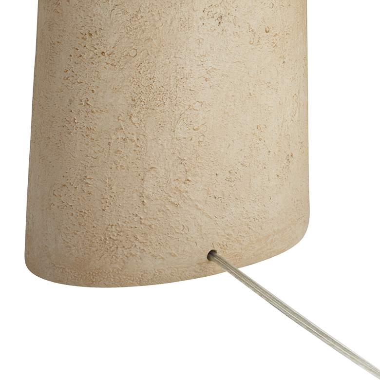 Image 7 360 Lighting Castel 29 1/2 inch High Sand Finish Rustic Modern Table Lamp more views
