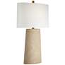 360 Lighting Castel 29 1/2" High Sand Finish Rustic Modern Table Lamp