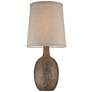 5_360 Lighting Chalane 23 1/2" Hammered Bronze Table Lamps Set of 2 more views