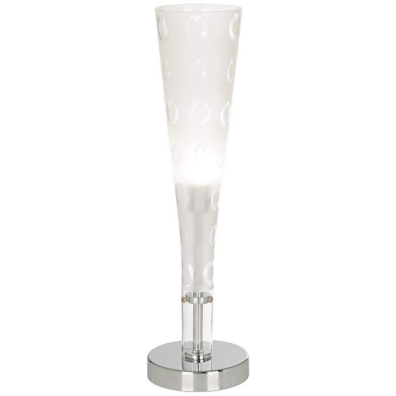 Image 3 360 Lighting Champagne Flute 17" High Glass Accent Light