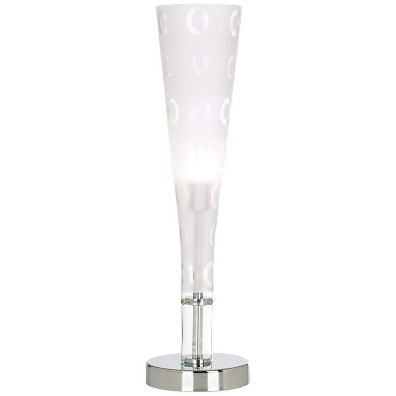 Image 5 360 Lighting Champagne Flute 17 inch High Glass Accent Light more views